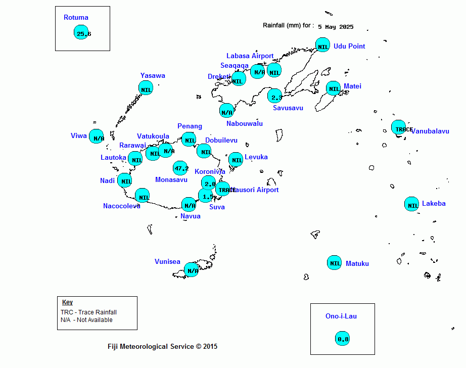 Rainfall Map
